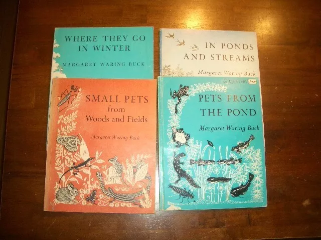 Lot of Four Vintage Paperback Nature Books By Margaret Waring Buck PB