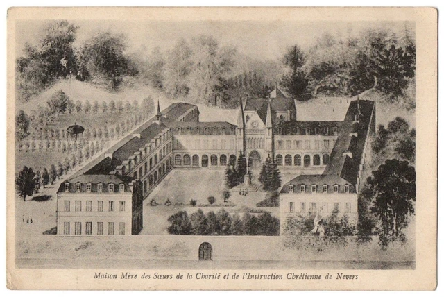 CPA 58 - NEVERS (Nièvre) - Maison Mère des Soeurs de la Charité et de l'Instruct