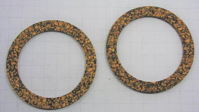 Tankdeckel Dichtung 55x71x3mm 2 Stück - PUCH M50SE - gasket fuel cap