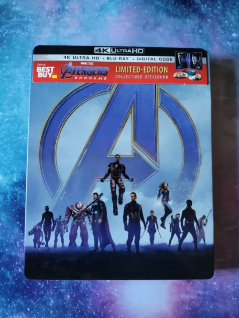 Avengers: Endgame 4K Ultra HD Blu-Ray Digital Steelbook Best Buy Exclusive