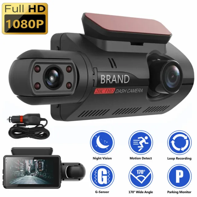 1080P HD Auto KFZ DVR Kamera Video Recorder Dash Cam G-Sensor Camera Nachtsicht
