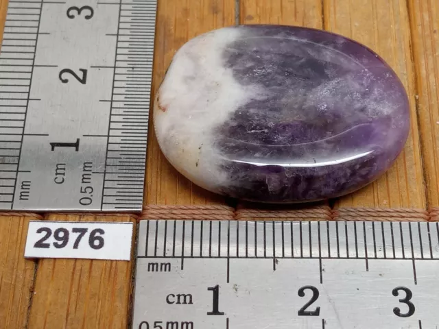 AMETHYSTE naturelle de France (Auvergne) pierre plate 8,6g - lithotherapie reiki