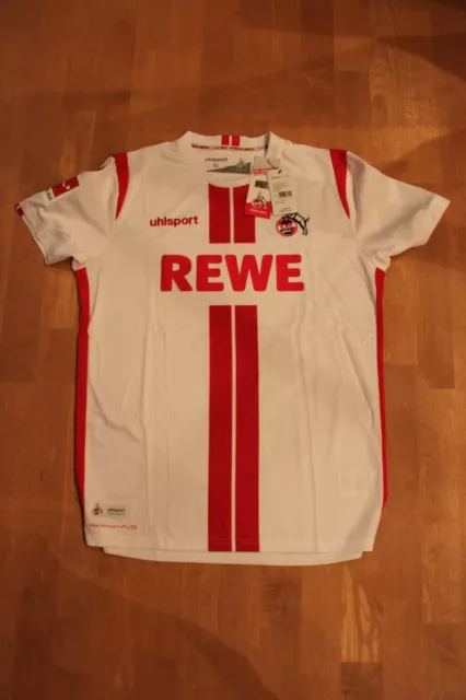 1. FC Köln-  HOME Trikot Saison 2020/2021 - Uhlsport (1010401) - Größe XL * NEU