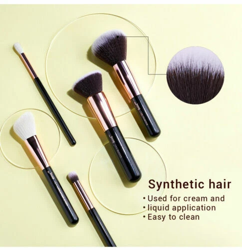 Jessup Pennelli Make Up Set 25Pcs Pennelli Trucco Set di pennelli da trucco con 4