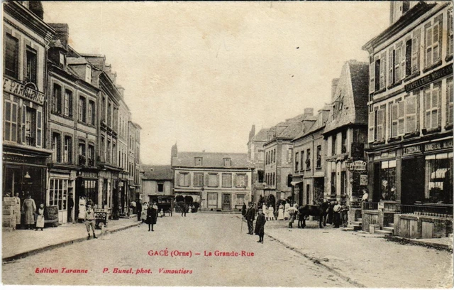 CPA Gace Orne - La Grande Rue (800393)