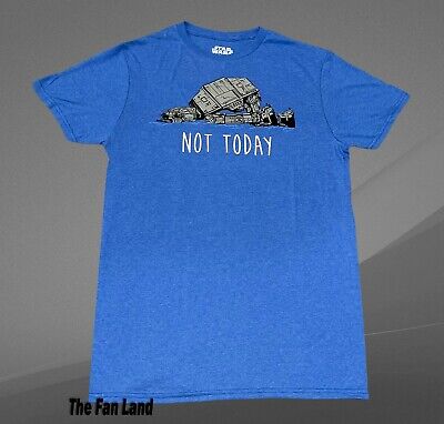 New Star Wars Not Today AT- AT Classic Men's Retro T-Shirt