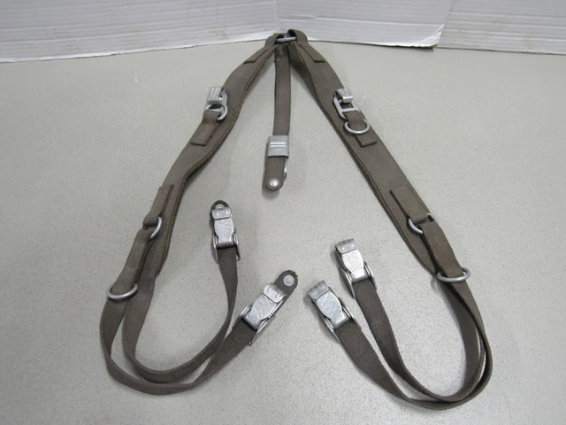 West German Bundeswehr Combat Field Suspenders Y-Straps 1960'S - 1970'S