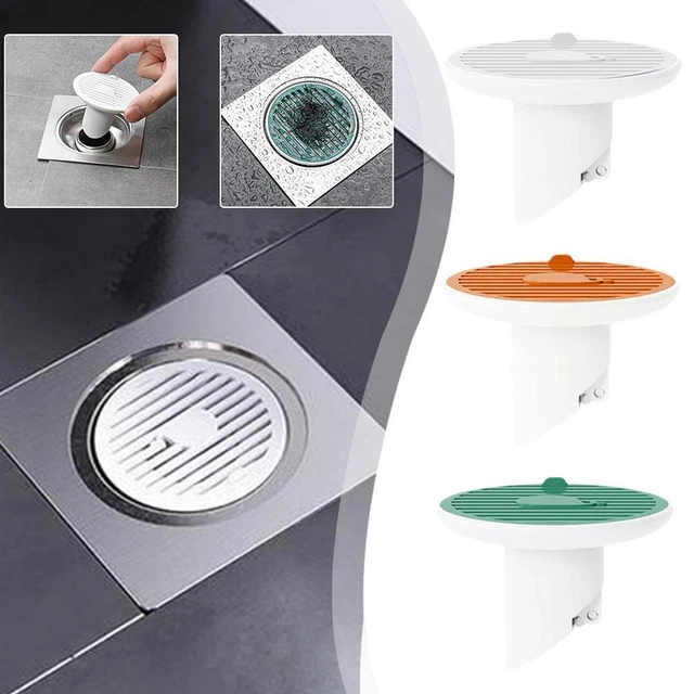 Piatto Doccia In Acciaio Inox Con Scarico A Pavimento, Filtro Antiodore E Coperchio Antipelo – Sistema Di Drenaggio Per Doccia, Bagno E Cucina (Modello #1, Drenaggio Centrale)