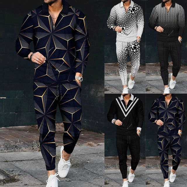 Ensemble de tenues de sport pour hommes style de vie actif t-shirt et pantalon s