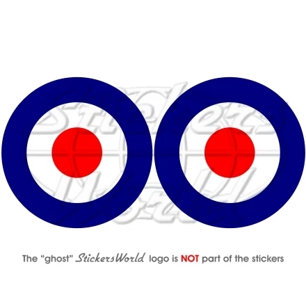 Royal Australian Air Force RAAF Roundel Vinyl Decal – 12 Cm, Self-Adhesive, Made In Australia