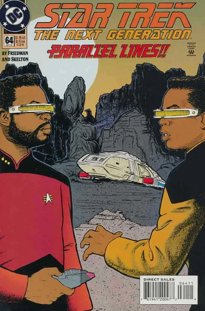 Star Trek: The Next Generation #64 VF/NM; DC | we combine shipping