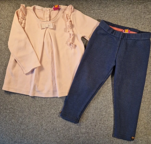 Leggings top designer rosa blu (300)