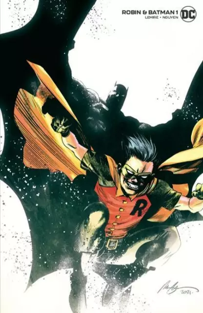Robin & Batman #1 1:25 Rafael Albuquerque Variant Dc Comics 111021