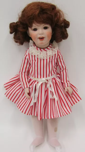 Reproduction Antique SFBJ 236 Paris Jumeau Laughing Doll 14" Porcelain