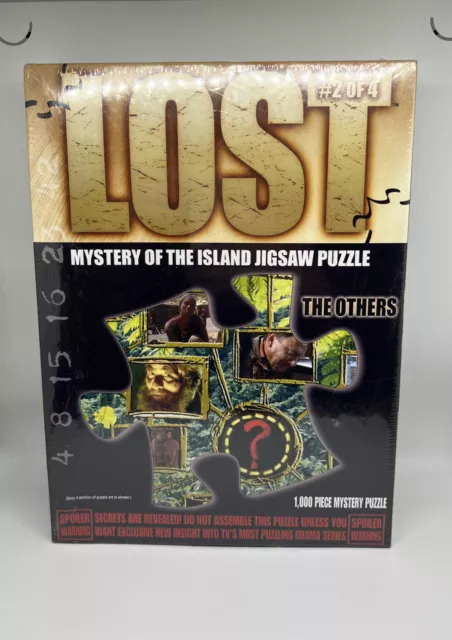 Lost TV Series Mystery of the Island Jigsaw Puzzle #2 of 4 1000 Pieces Brand New