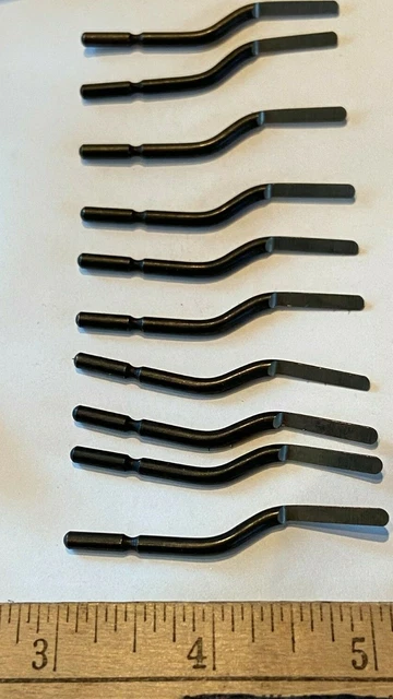 E700 Shaviv Hss Deburring Blade, New, 10 Piece Lot