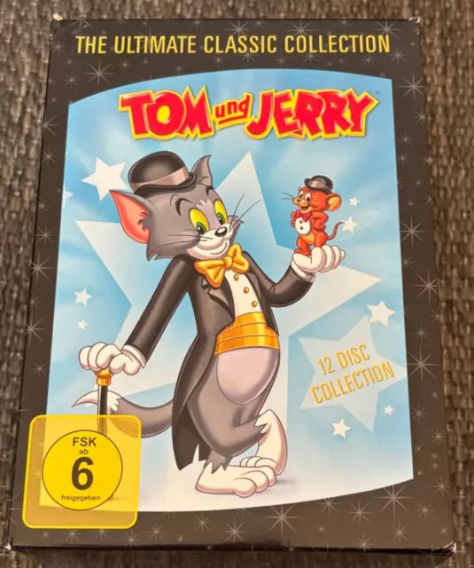 Tom und Jerry, The Ultimate Classic Collection, 12-DVD-Box, kaum angeschaut