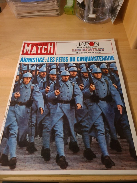 Magazine Paris-Match N°1020 23 NOVEMBRE 1968 LES BEATLES