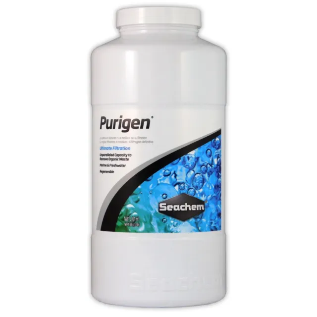 Seachem Purigen Filter Media Removes Organic Waste Aquarium Fish Tank 100ML/1L