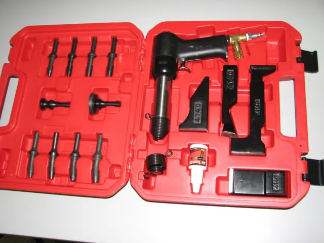 Deluxe 4X Rivet Gun Kit- Aircraft, Aviation tools