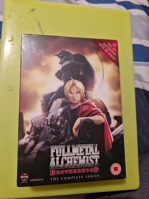 Fullmetal Alchemist Brotherhood: The Complete Series (Seasons 1-2) Blu-ray Box Set – Region A