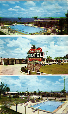 Ryder's Resort Motel, Charlotte Harbor, Florida Postcard (1960s)