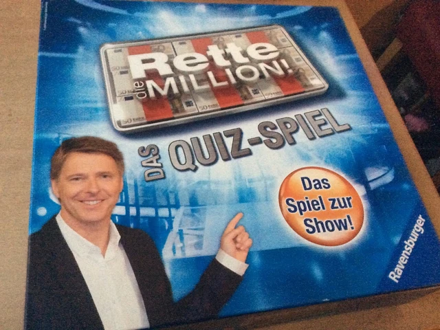 Brettspiel🌸 Ravensburger Rette die Million Familienspiel
