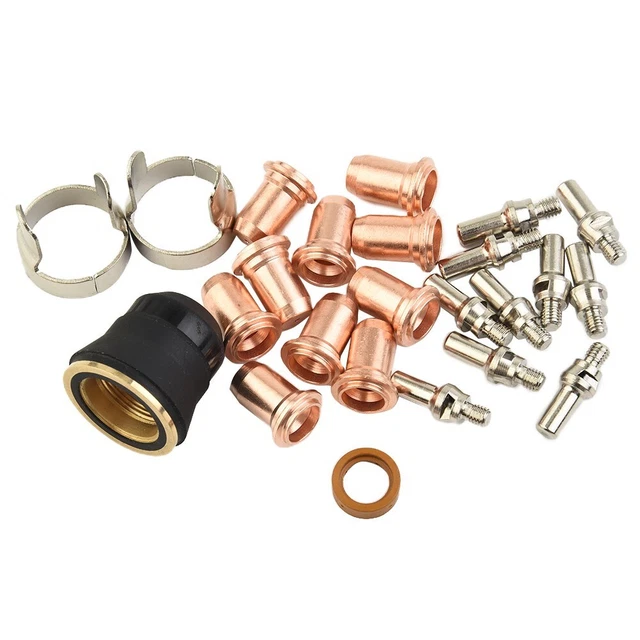 Lot De 21 Pièces : Bouchons, Boucliers, Embouts Pour électrode Plasma Lincoln ProCut-55/80