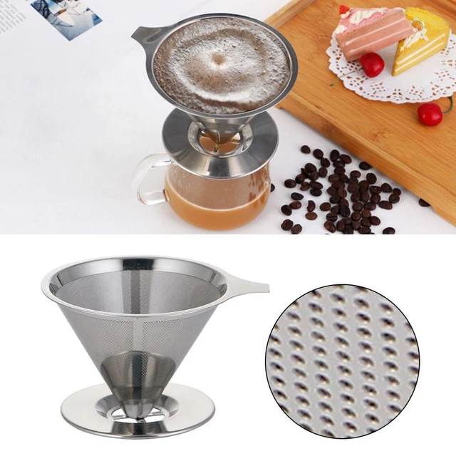 réutilisable Goutte à goutte lente Filtre à café Verser sur le dripper de café