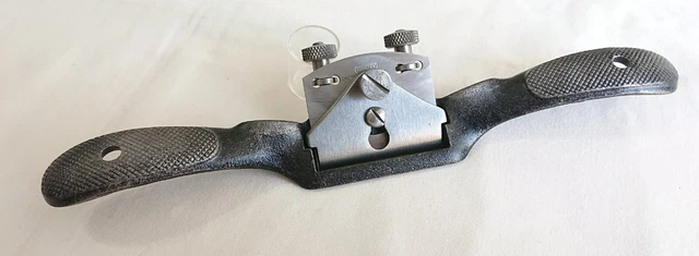 Vintage Stanley  Curved Sole  Adjustable Spokeshave.  Made In England