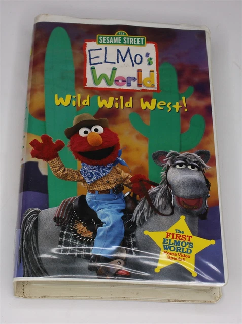 Elmo's World Wild Wild West 2001 Vhs ELMO'S WORLD: WILD Wild West! (VHS, 2001) $21.75 - PicClick CA
