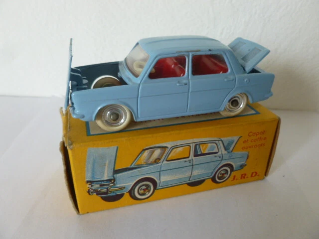 Joustra 2611 – Simca 1000 Téléguidée Avec Galerie Et Skis – En Boîte