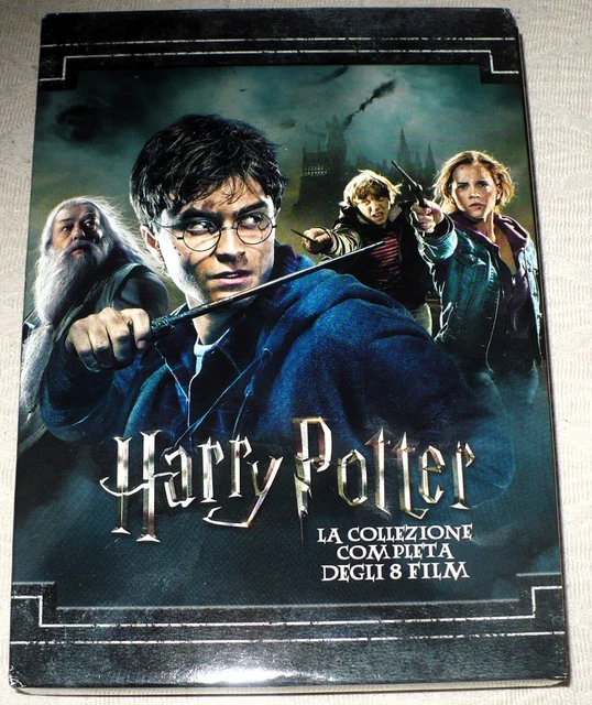 Warner Bros Harry Potter La collezione completa di 8 film (8 dischi) - DVD, in inglese antico
