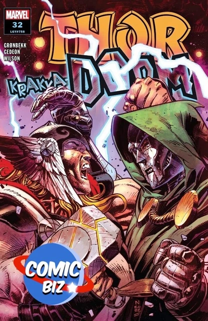 Thor #32 (2023) 1St Printing Main Cover Bagged And Boarded Marvel Comics