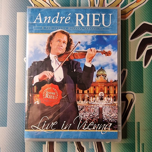 ANDRE RIEU DVD Live In Vienna Concert R0 Violinist Musical Film Free 📫 ...