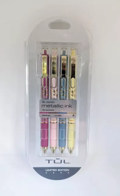 TUL GL Series Retractable Gel Pens, Limited Edition, Medium Point, 0.8 mm