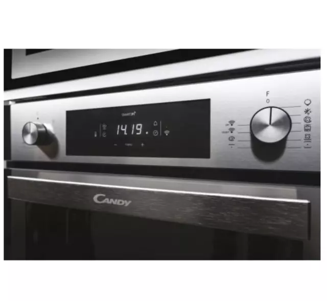 Candy FCNE625X Wifi Four Électrique Encastré Aéré 70 Litres 10 Fonctions Inox 3