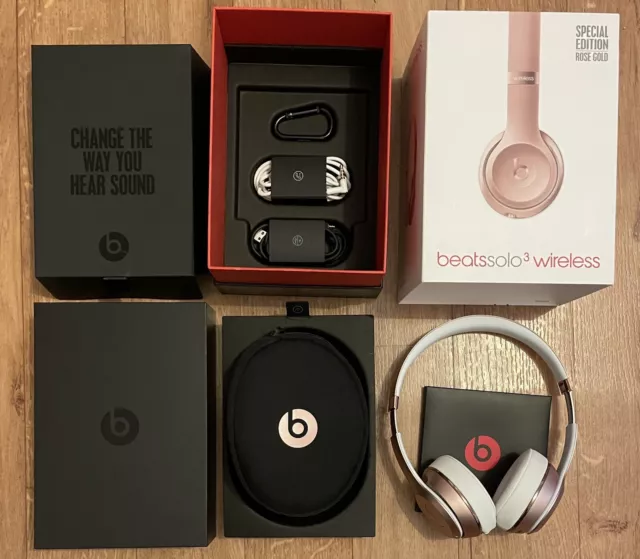 Casque Beats SOLO3 Wireless rose gold neuf