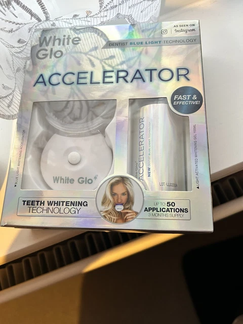 Kit acelerador White Glo nuevo con etiquetas