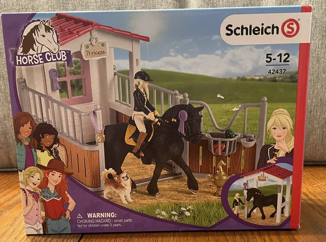 Schleich Horse Club | Box À Cheval 42569 | coffret Avec Figurines, nombreuses fonctions et Accessoires | Cadeau pour Filles et garçons | coffret de jeu à Partir de 6 ANS Schleich Horse Club | Box À Cheval 42569 | coffret Avec Figurines, nombreuses fonctions et Accessoires | Cadeau pour Filles et garçons | coffret de jeu à Partir de 6 ANS