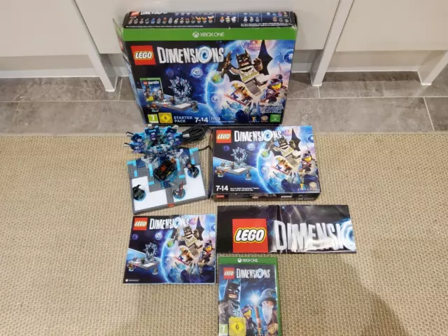 Lego Dimensions Starter Pack Xbox One 71172 Boxed & Complete Great Condition !!!