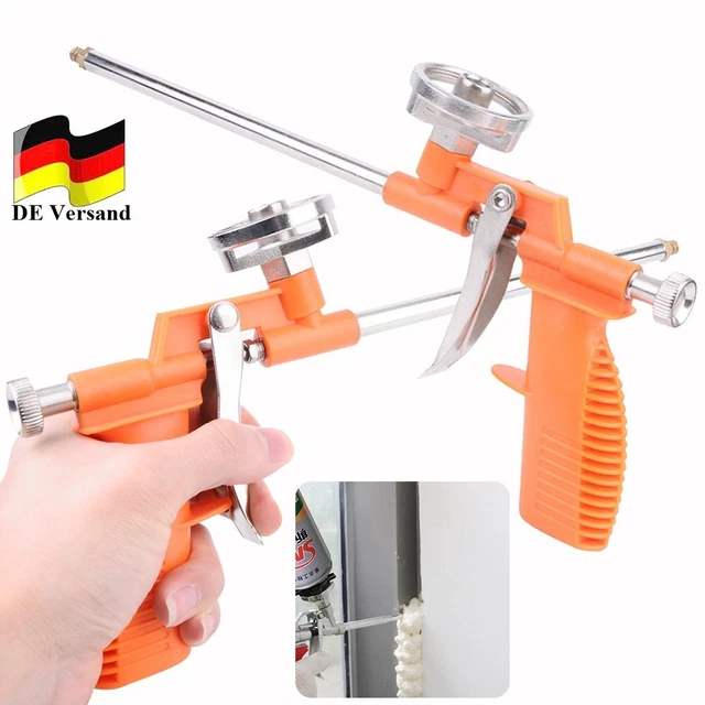 2x pistola espansa professionale PU pistola schiuma per pistola schiuma di montaggio pistola