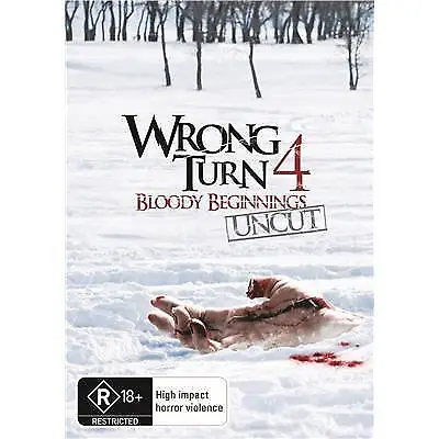 Wrong Turn 4 Bloody Beginnings DVD | Uncut | Region 4