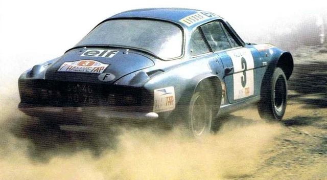 Miniature Alpine A110 1600S Alerini 58 Tour de Corse 1976 - francis miniatures