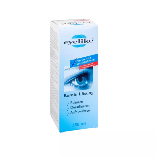 Eyelike KombiLösung 380ml mit Kontaklinsenbehälter