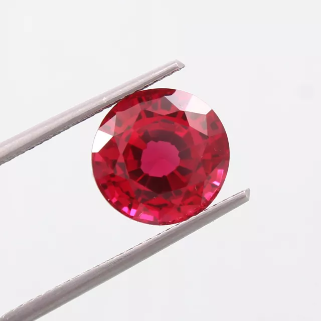 AAA Naturel Flawless Mozambique Rouge Sang Rubis Rond Coupe 10x10 MM Libre Gemme