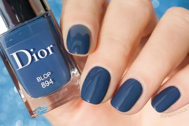 BOXED DIOR VERNIS 894 BLOP Gel Shine Nail Polish Blue Denim TESTED ONCE Designer 24.95 PicClick UK