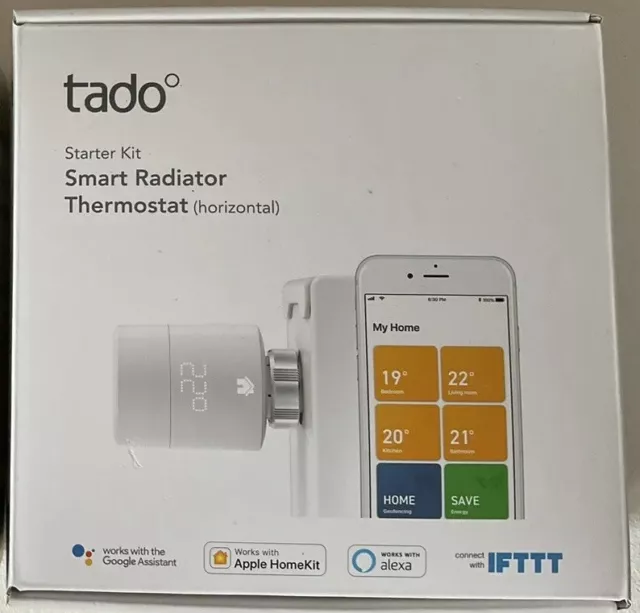 tado° Starter Set Starter Kit V3+ Smartes Heizkörper-Thermostat Zustand Sehr Gut