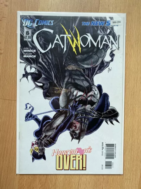 Catwoman vol.4 #6 2012 High Grade 9.2 DC Comic Book B86-194