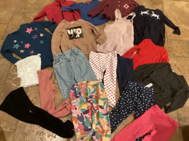 Girls 5-6 years handy winter clothes bundle, 20+  items
